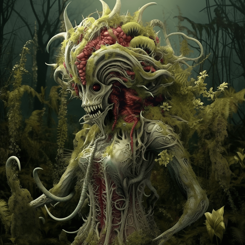 Hybrid Monster Plant-Woman
