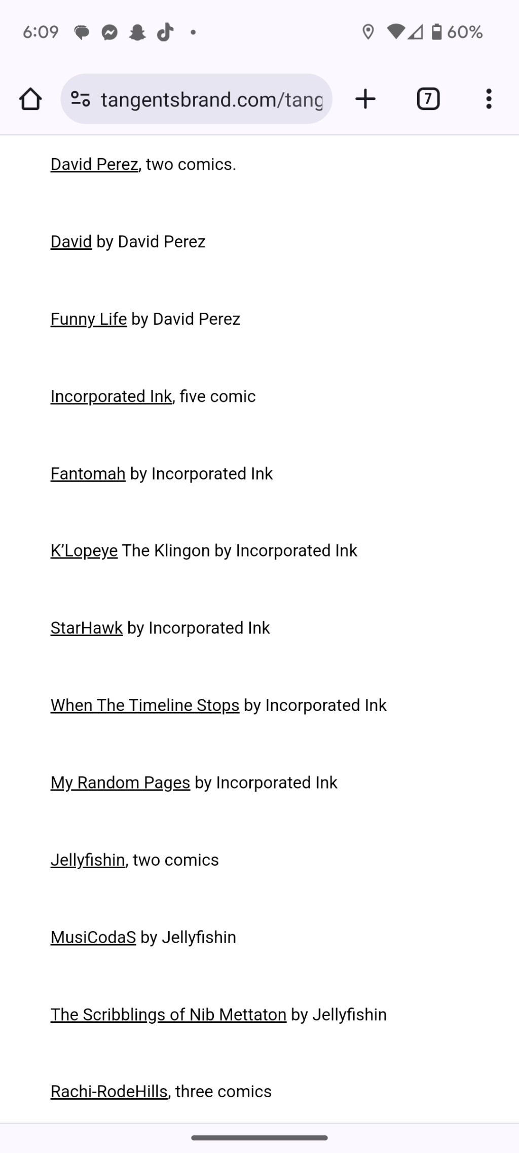 Comics Fury Supporters&nbsp;Added