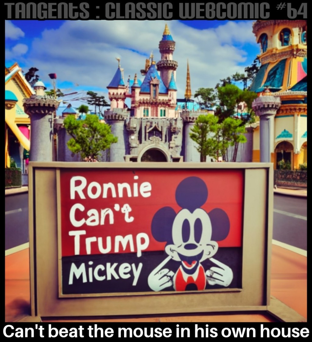 Tangents: Classic Webcomic #64 Ron Vs&nbsp;Disney