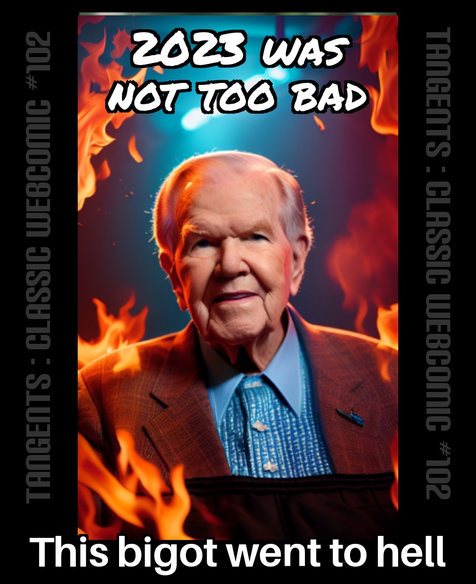 Tangents: Classic Webcomic #102 Pat Robertson Goes To&nbsp;Hell