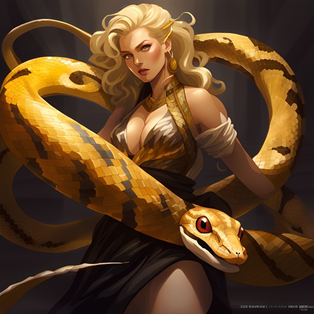 Medusa via Dream By&nbsp;Wombo