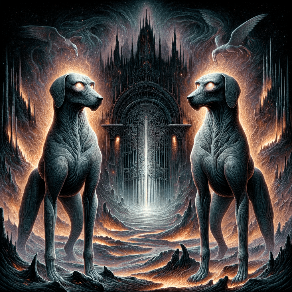 Poetic Masterpieces: The Infernal Sentinels: Guardians At Hell’s&nbsp;Threshold