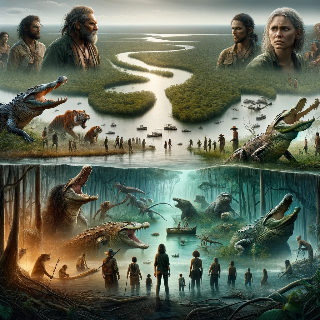 EXPLOSIVEᴬᴵSTORIES PRESENTS: GUARDIAN OF THE SWAMPS: RAGE OF THE ALLIGATOR&nbsp;GOD