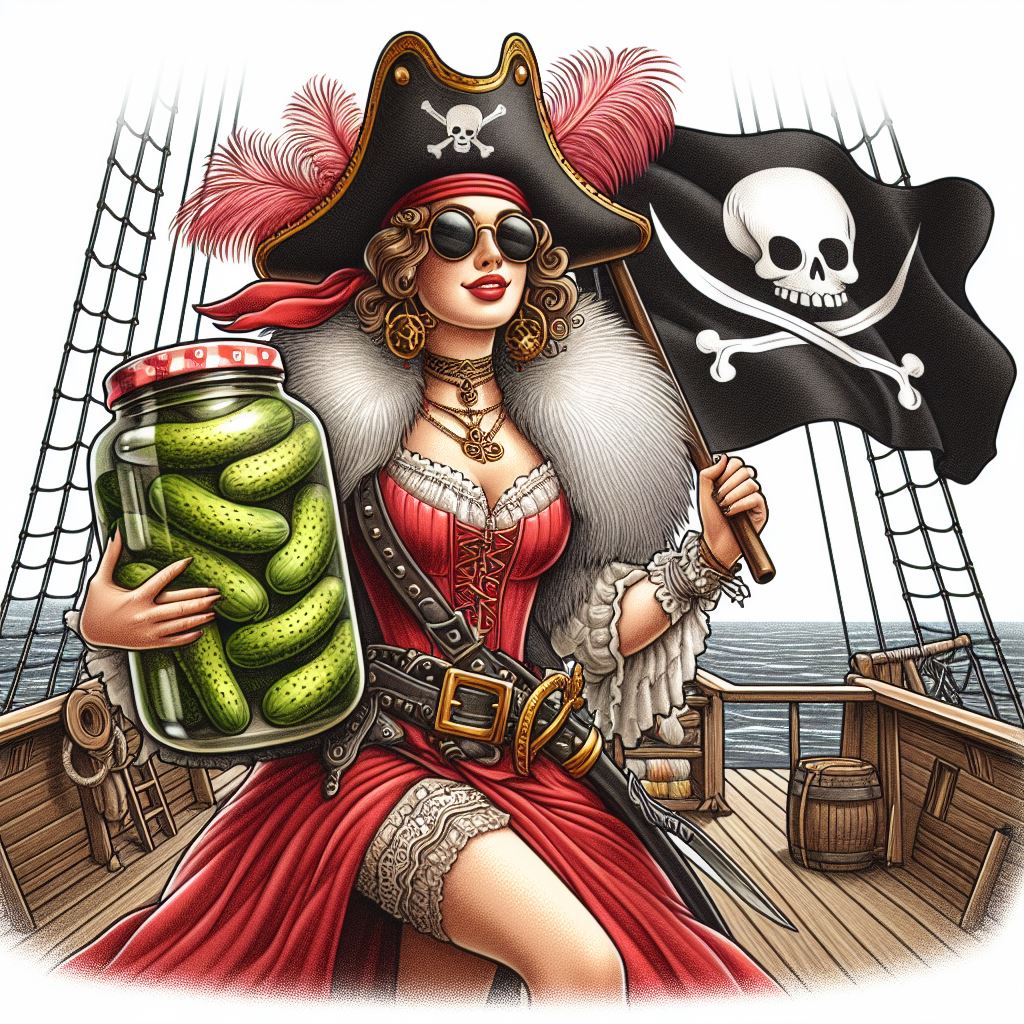 Request from Elaine: Pickled Pirate&nbsp;Princess