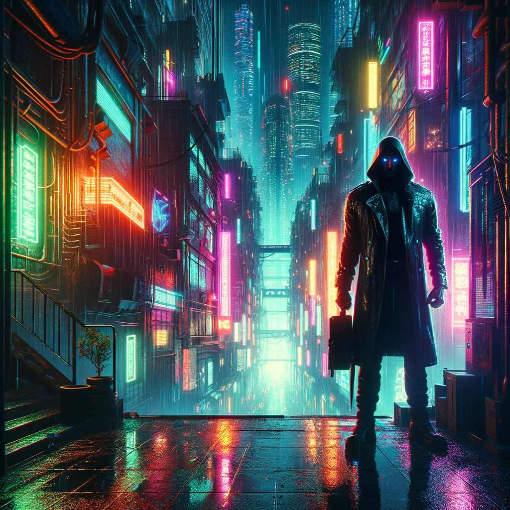 EXPLOSIVEᴬᴵSTORIES PRESENTS: Neon Fangs: A Cyberpunk&nbsp;Hunt