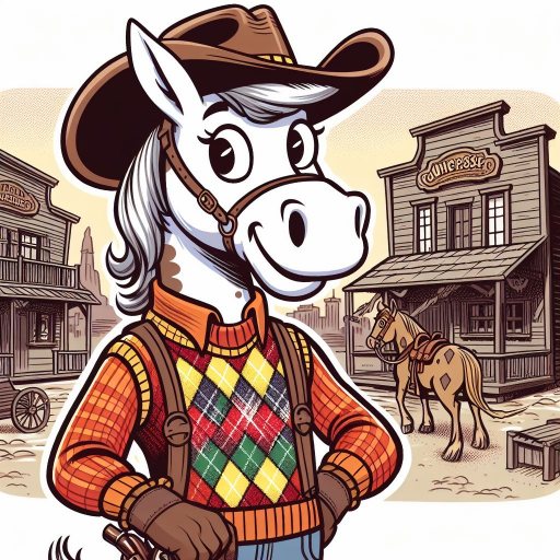 Quickdraw McGraw ExplosiveᴬᴵCreations Weekly Challenge #explosivehorse and Pop-Up Theme&nbsp;#tntargyle