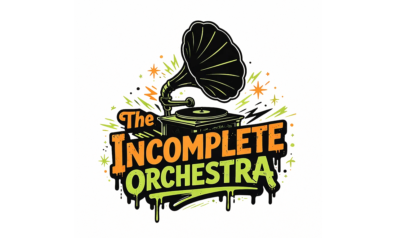 The Incomplete Orchestra logo by Usaf Aziz