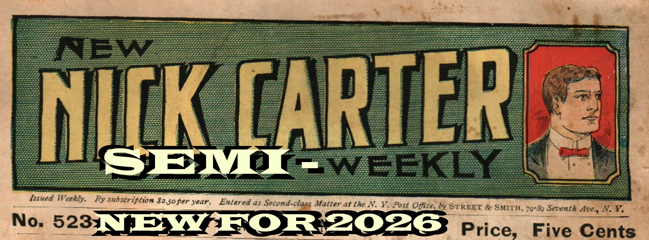 Nick Carter Cover: Semi-Weekly, New For 2026
