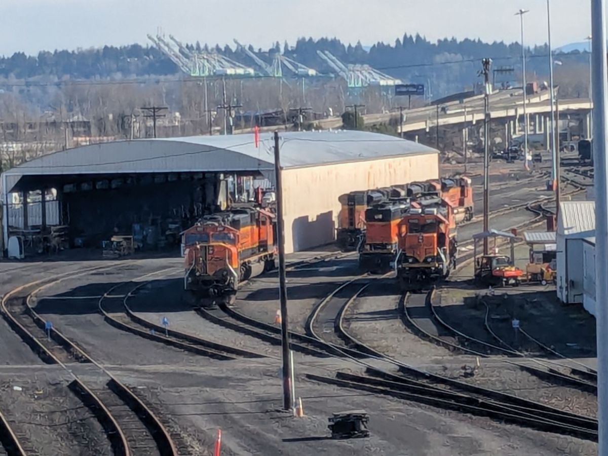 BNSF Rail Maintenance&nbsp;Shed