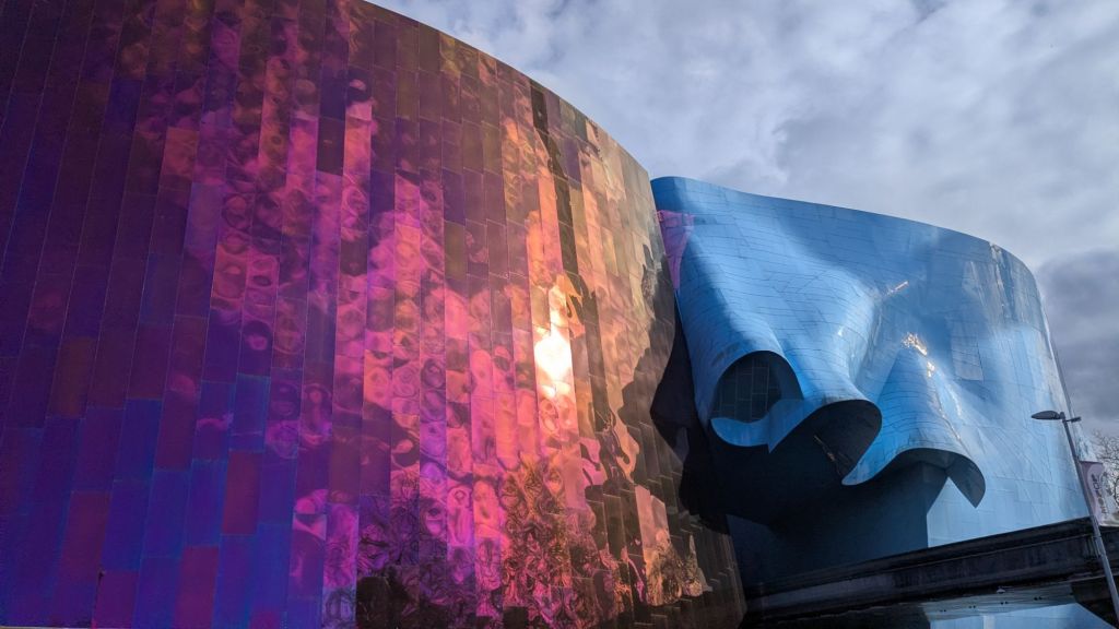 The museum of Pop culture in Seattle