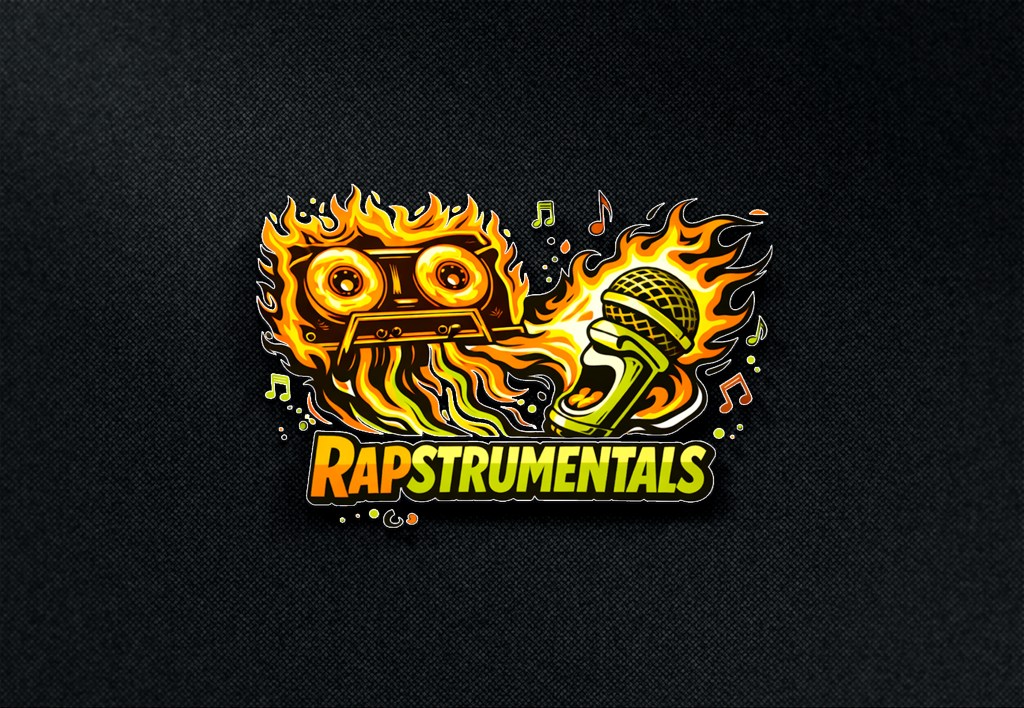 Rapstrumentals Logo By Usaf Aziz