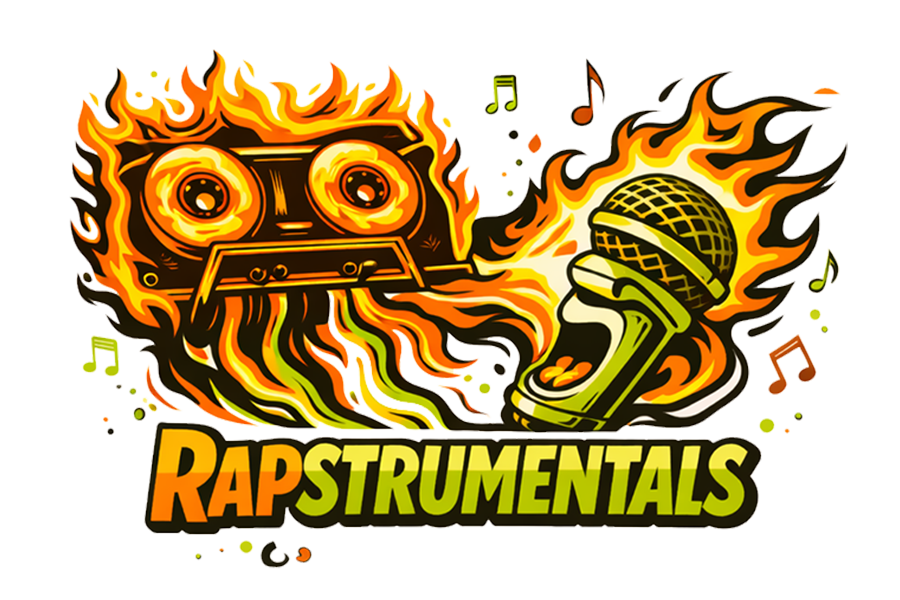 Rapstrumentals Logo By Usaf Aziz