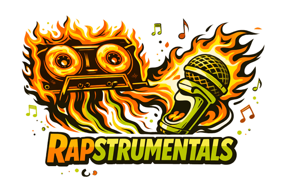 Rapstrumentals Logo By Usaf Aziz