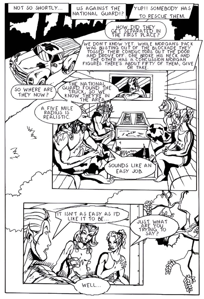 Red Krewe Page 3 Art By Hungla Rodriquez