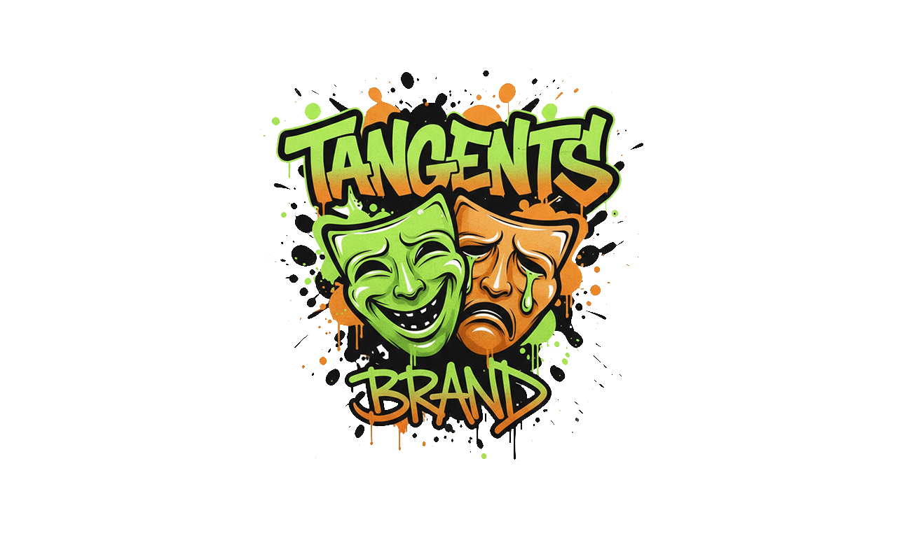 Tangents Brand Logo By Usaf Aziz
