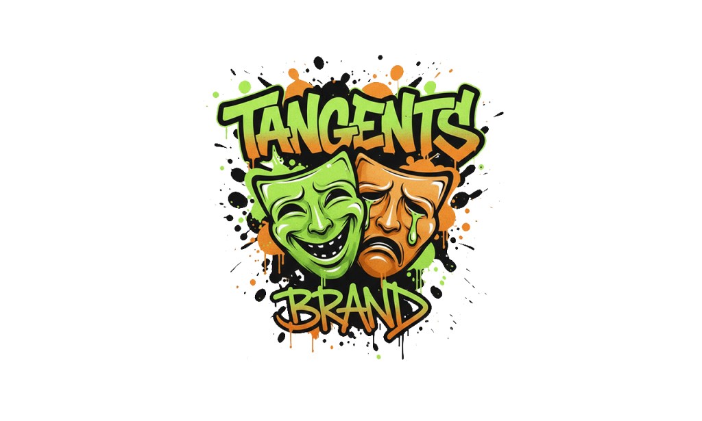 Tangents Brand Logo By Usaf Aziz