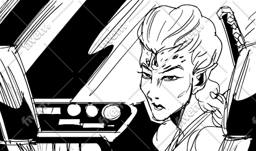 Sketch Preview Red Krewe Issue 1 Page 4 Panel 1 - Art By Carl Clemente