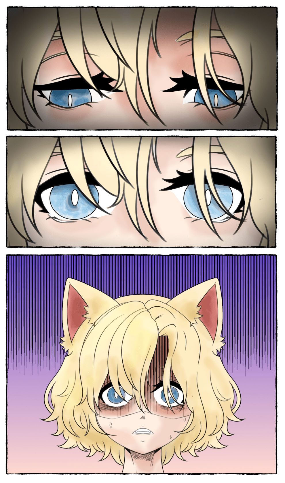 Kagakusha Wakes Up In 1951 - Linework By Cressa Rainbows, Colors By Brandon K Montoya