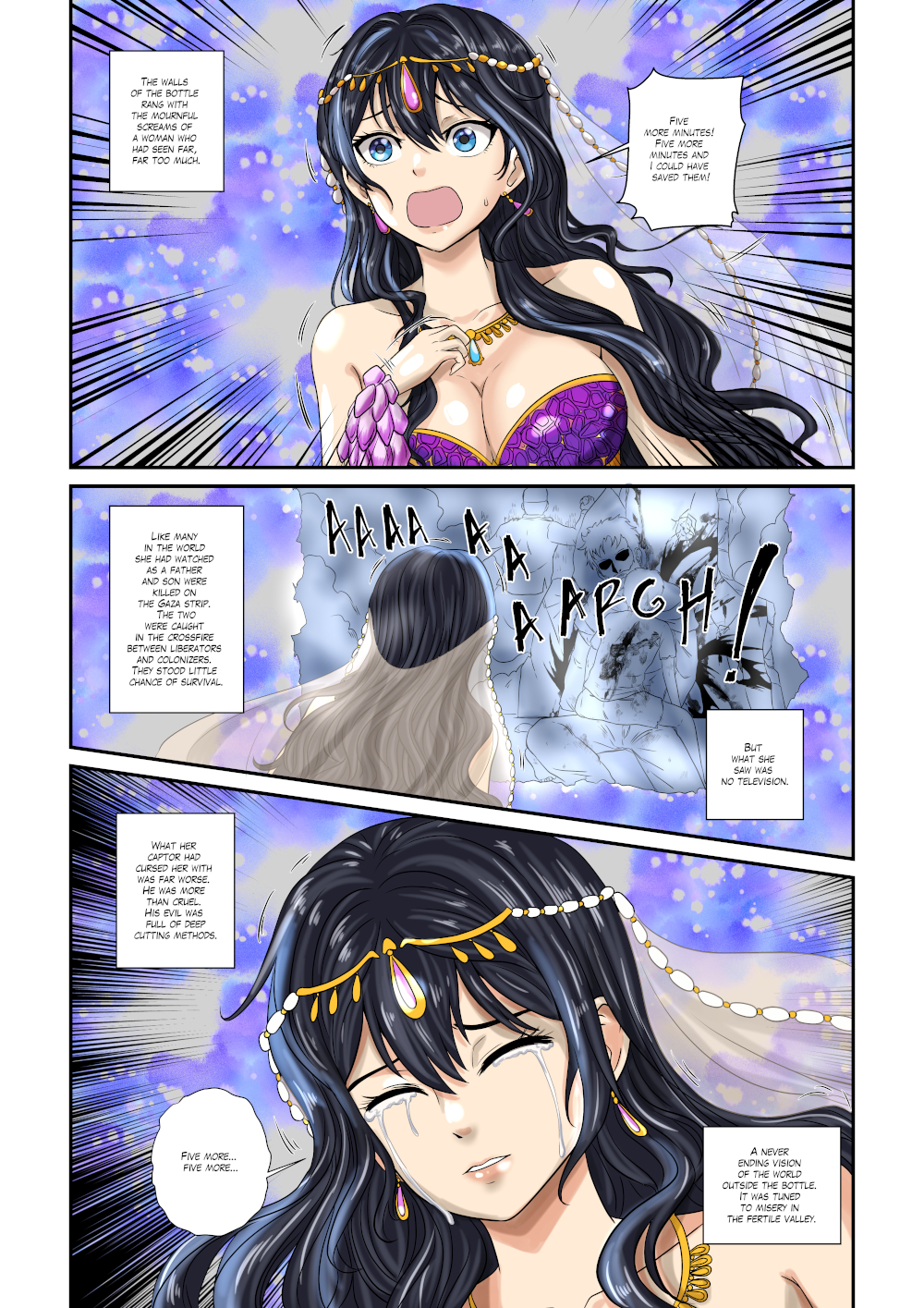 Wyrd Chapter 1 Page 1 Art By Sagika Y