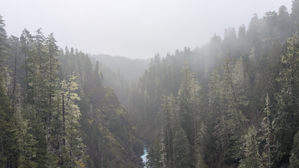 High Steel Bridge - Northern gorge skyline - Photo by Brandon K Montoya