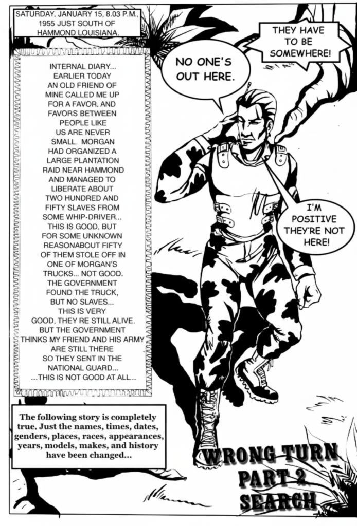 Red Krewe Issue 2 Page 1 Art By Hungla Rodriquez