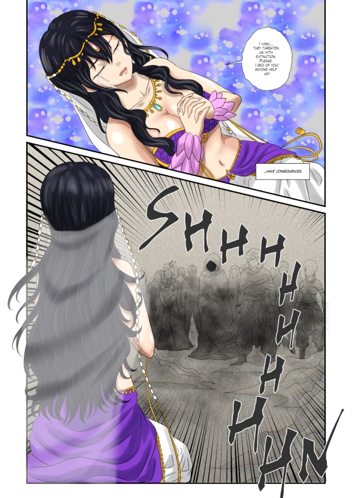 Wyrd Chapter 1 Page 3 Art By Sagika Y