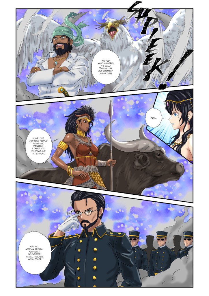 Wyrd Chapter 1 Page 5 Art By Sagika Y