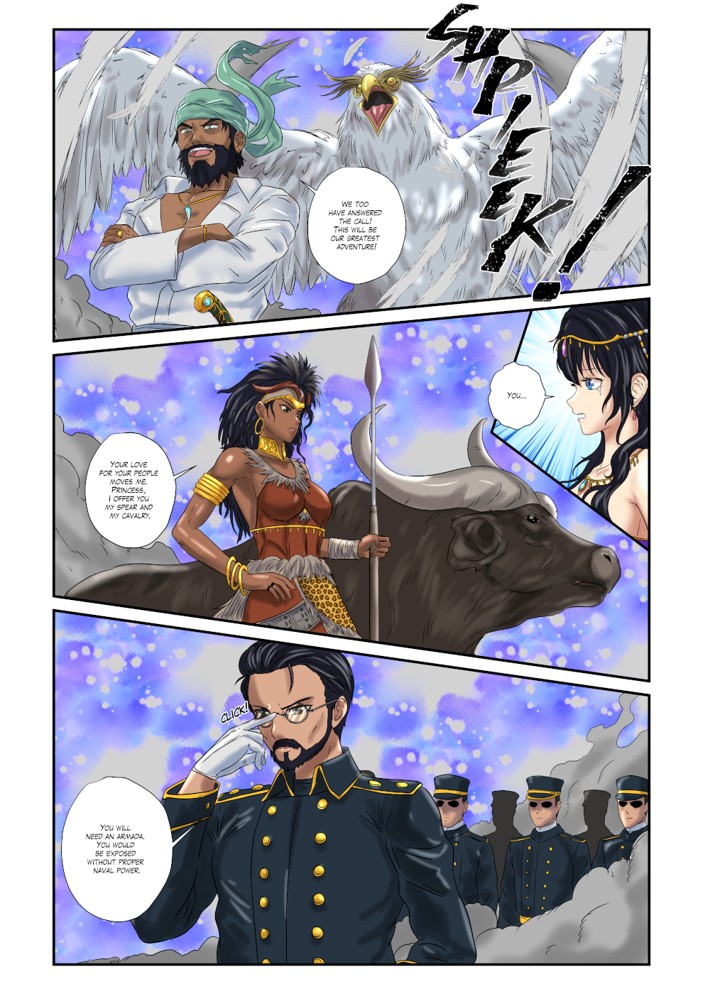 Wyrd Chapter 1 Page 5 Art By Sagika Y