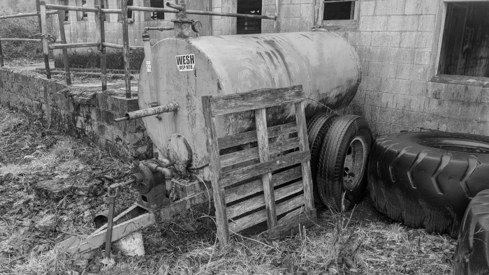 Yellow painted tank - Photo By Brandon K Montoya