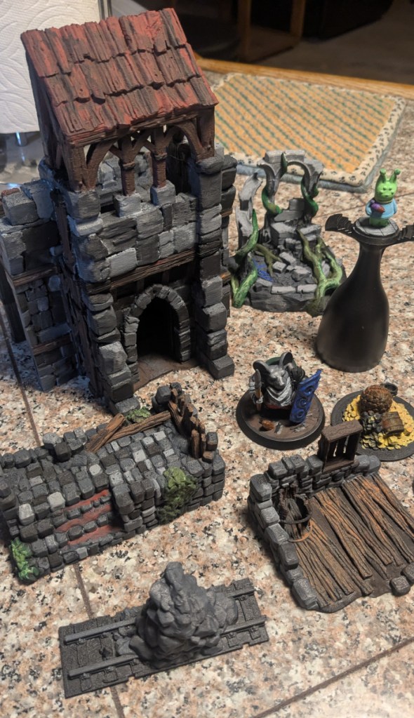 RPG Stuff WIP Week 1 - Photo By Brandon K Montoya