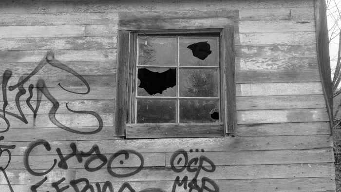 Broken Window - Photo By Brandon K Montoya