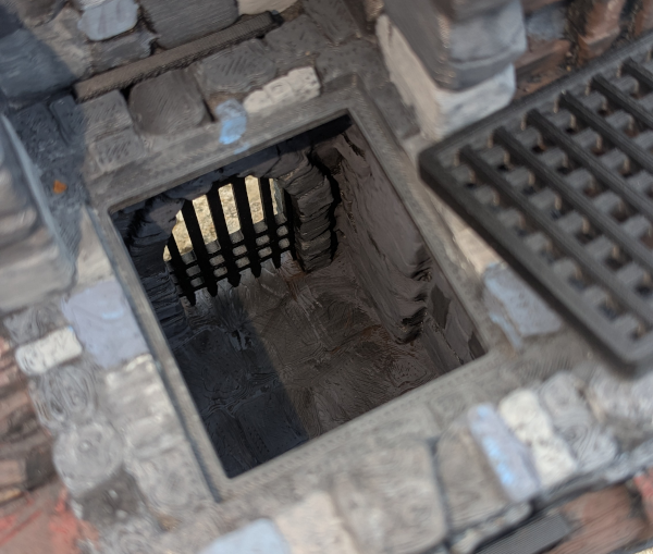 Guardia Small Gates - View with the floor grate removed - Photo By Brandon K Montoya