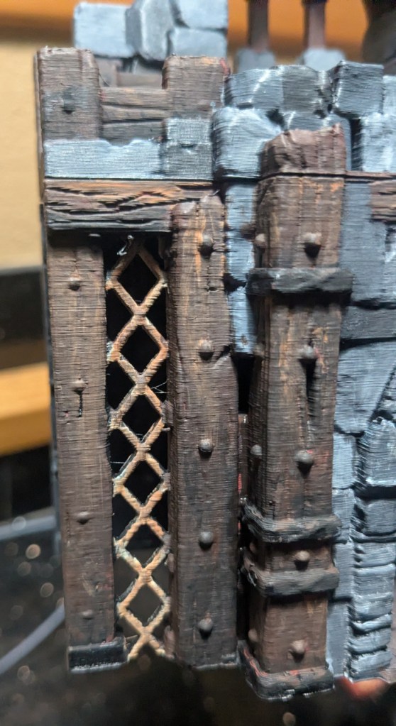 Guardia Small Gates Trellis Wall Close Up - Photo By Brandon K Montoya