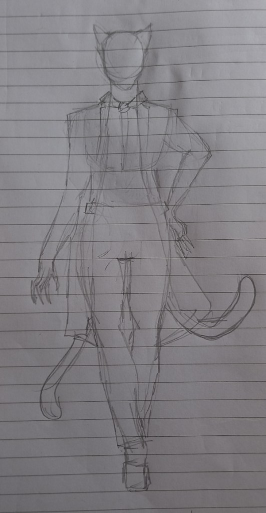 Kagakusha: Gaijin Yokai Notebook Concept Sketch - Art By Ashen