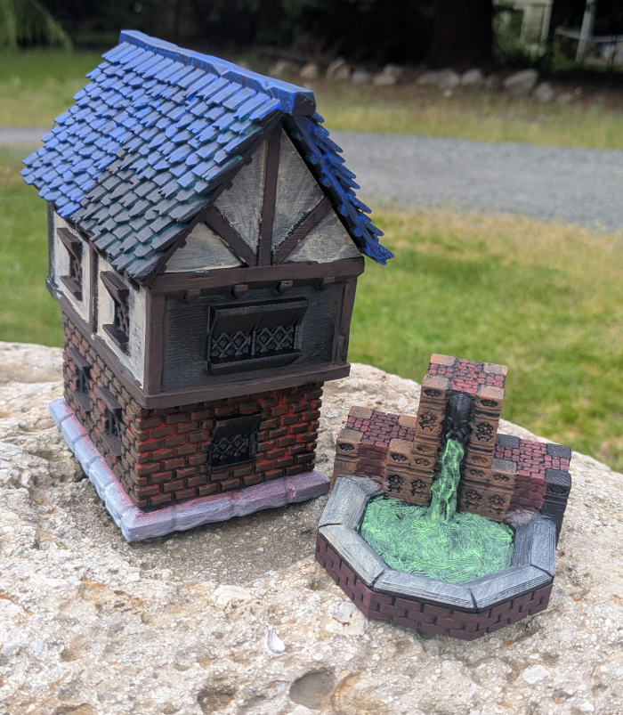 Mika's Mech Lab Special Terrain Pack 16 - Color Test - Photo By Brandon K Montoya