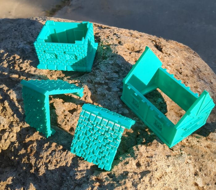 Mika's Mech Lab Special Terrain 16 Pack B - Photo By Brandon K Montoya