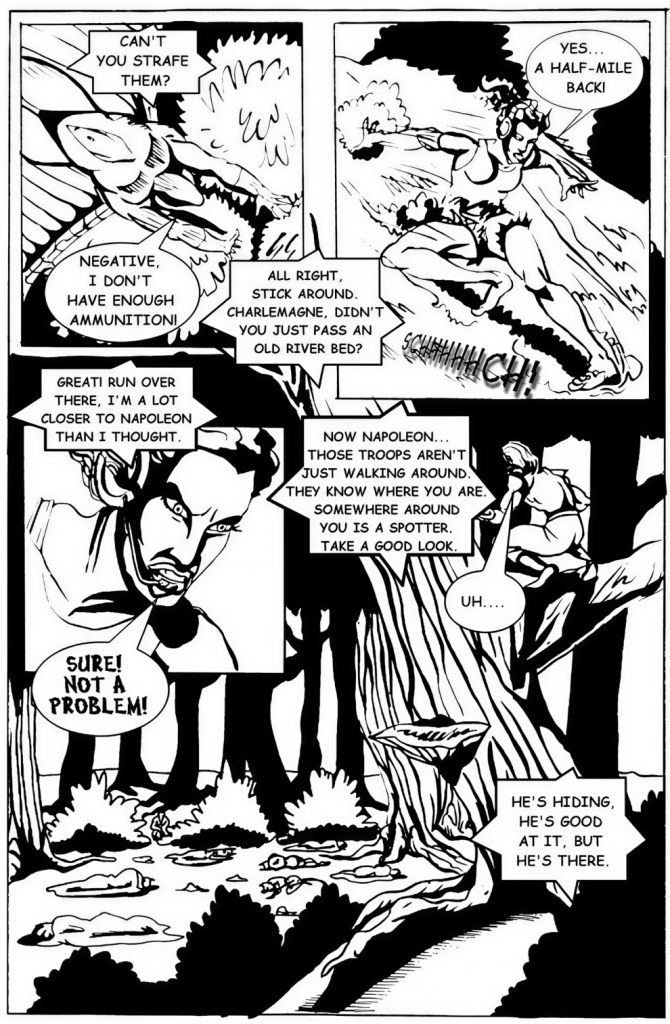 Red Krewe Issue 2 Page 7 Art By Hungla Rodriquez