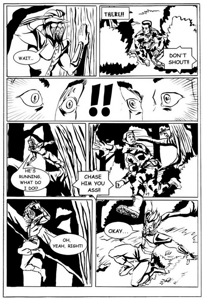 Red Krewe Issue 2 Page 8 Art By Hungla Rodriquez