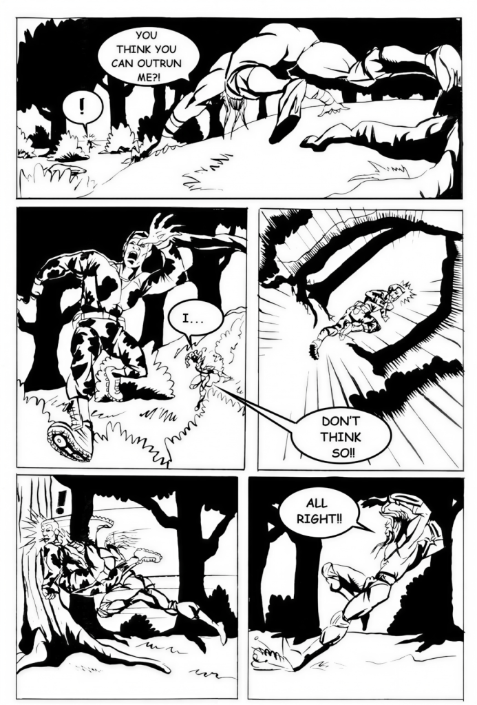 Red Krewe Issue 2 Page 9 Art By Hungla Rodriquez