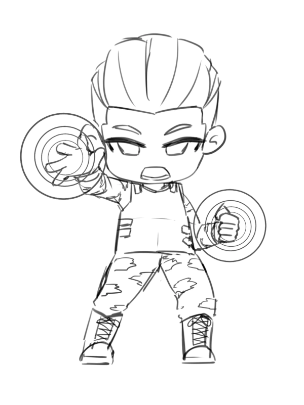 Roberto Juarez 1 Sketch - Art By Panart AKA Irpan