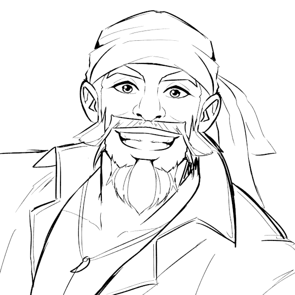 Sinbad The Adventurous Merchant 1 Sketch - Art By Owenshad