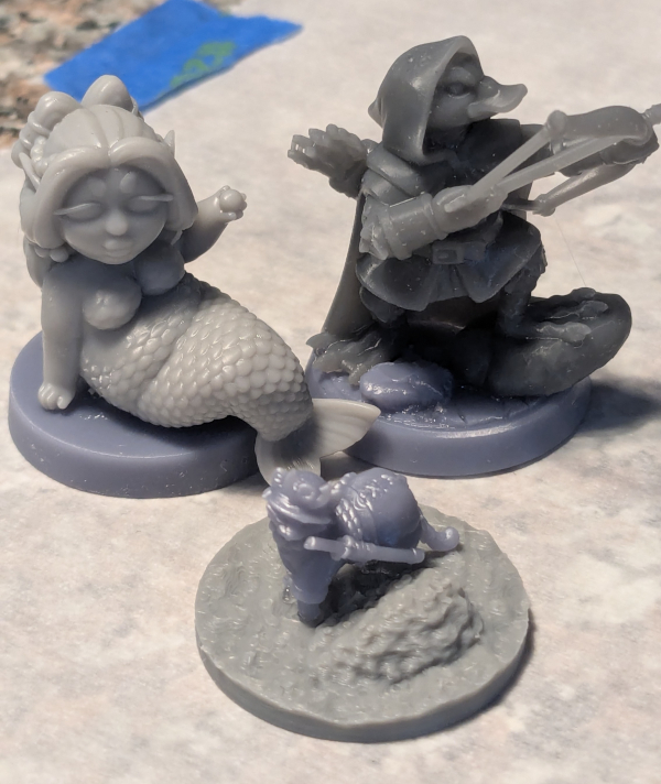 Unprimed figures can't be painted