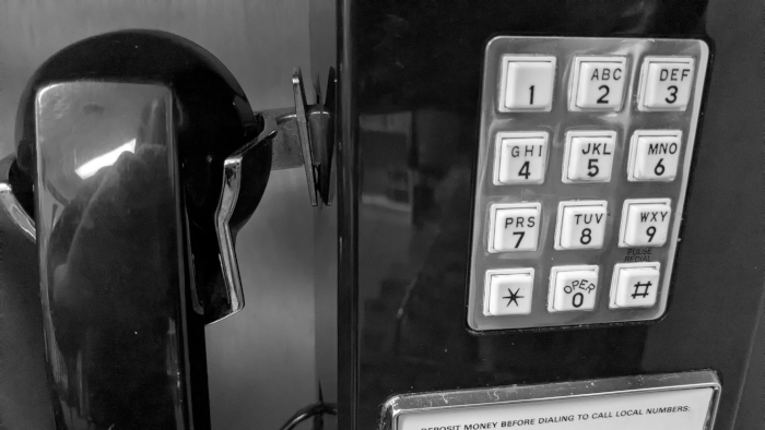 Antique Digital Phone - Photo By Brandon K Montoya