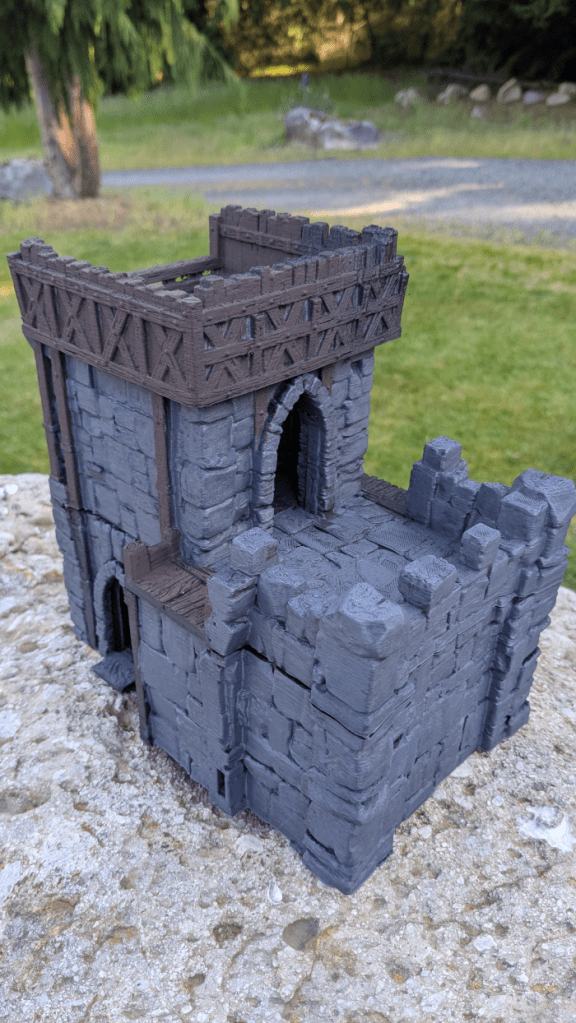 Kingdom Of Guardia Defensive Post Day 1 Painting - Photo By Brandon K Montoya
