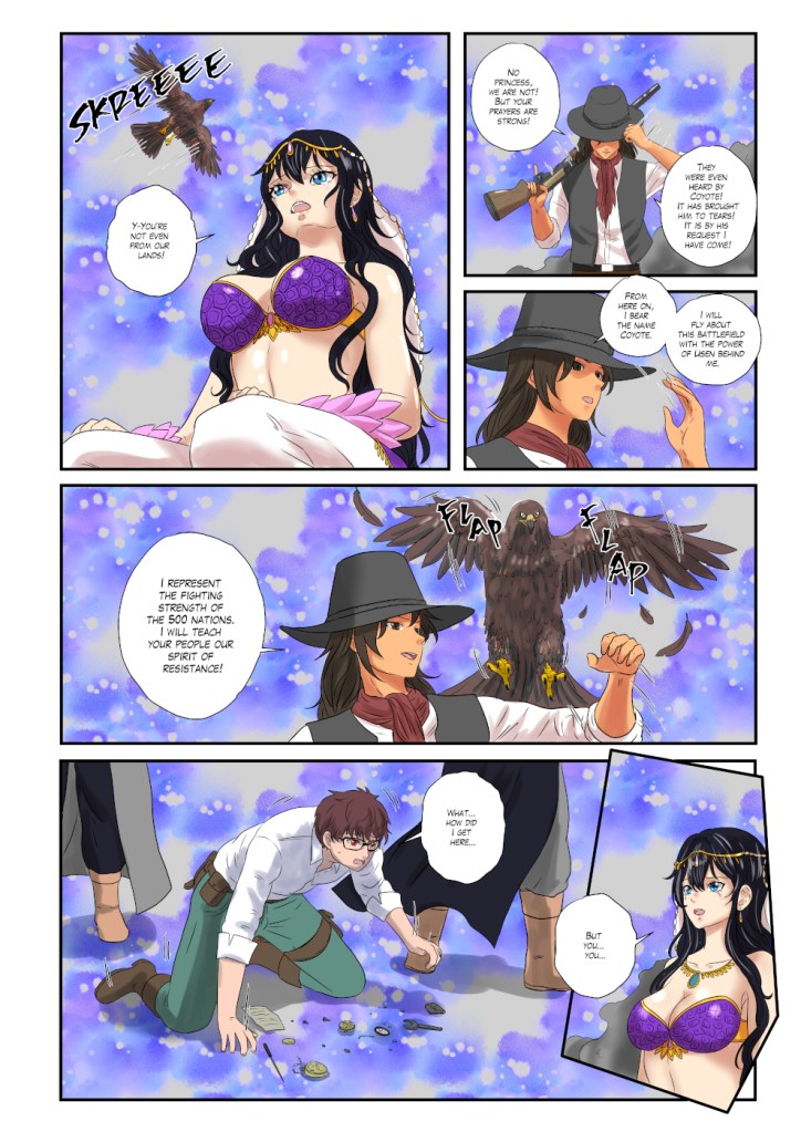 Wyrd Chapter 1 Page 6 Art By Sagika Y