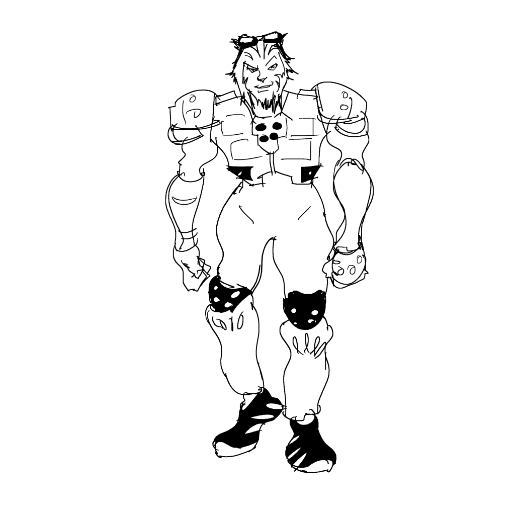 Nash Davis - Redesign sketch - Art By Carl Clemente