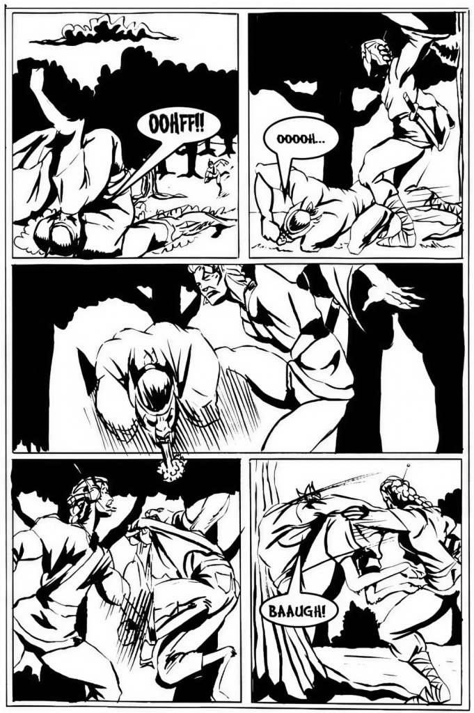 Red Krewe Issue 2 Page 12 Art By Hungla Rodriquez