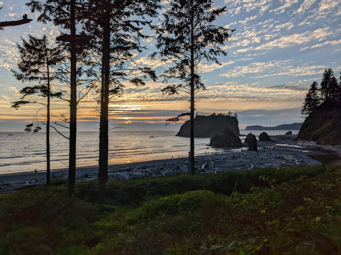 Washington Coastline Near Neah Bay - Photo By Brandon K Montoya