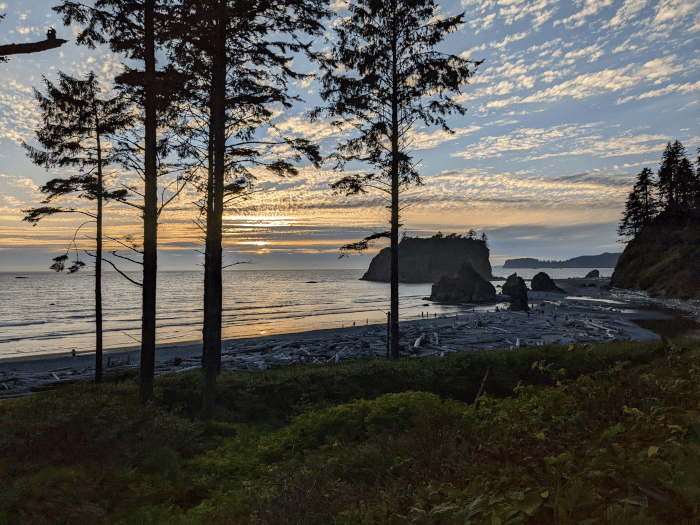 Washington Coastline Near Neah Bay - Photo By Brandon K Montoya