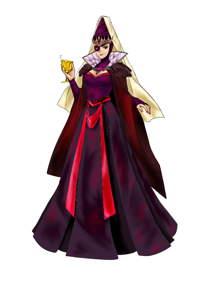 Wicked Queen - Line Art By AltaLuna, Colors By Brandon K Montoya